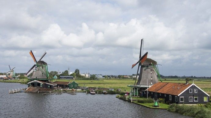 Zaanse Schans - tradicionālā Nīderlande